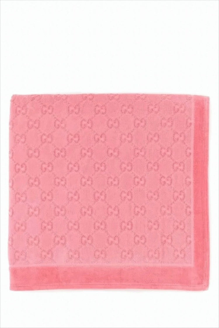 Textured Cotton Scarf with Plush Finish