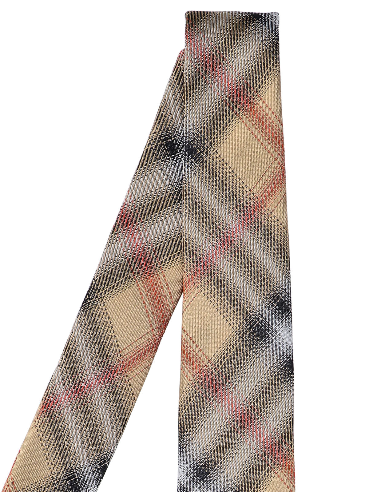 Beige Tie With Smooth Texture And Classic Design
