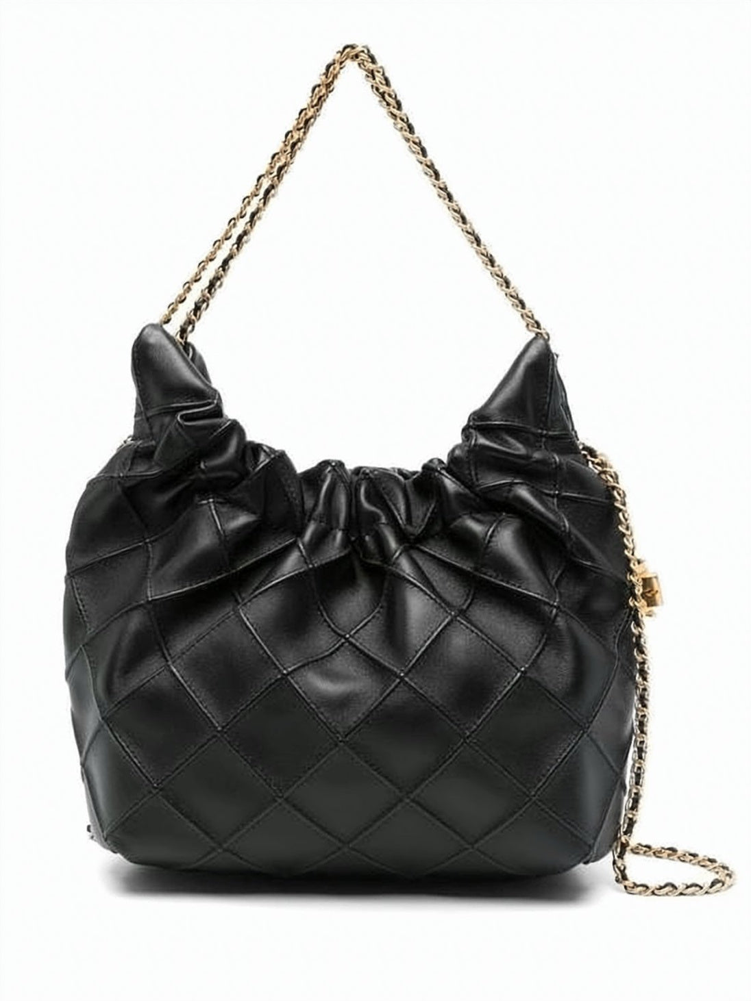 Quilted Lambskin Shoulder Bag