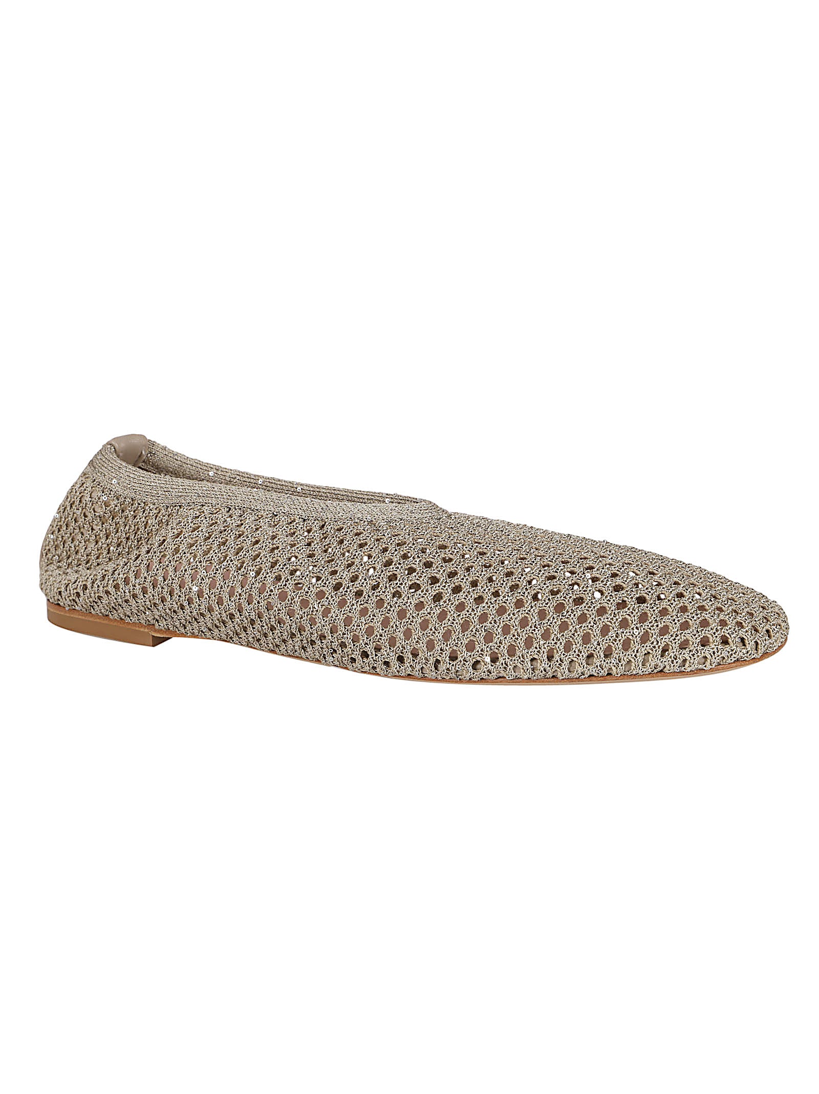 Pointed Toe Flat Shoes with Breathable Mesh Upper