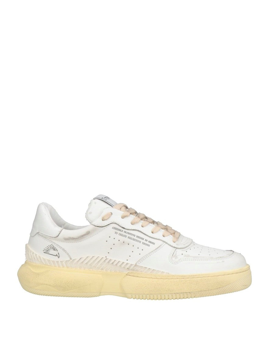 Perforated Leather Low-Profile Flat Shoes