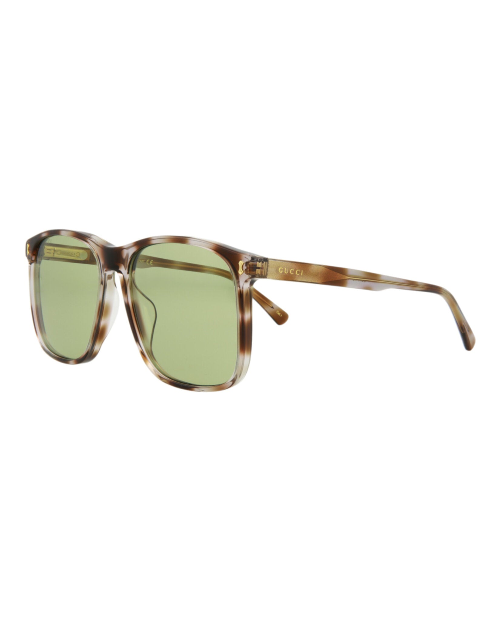 Square-Frame Acetate Sunglasses