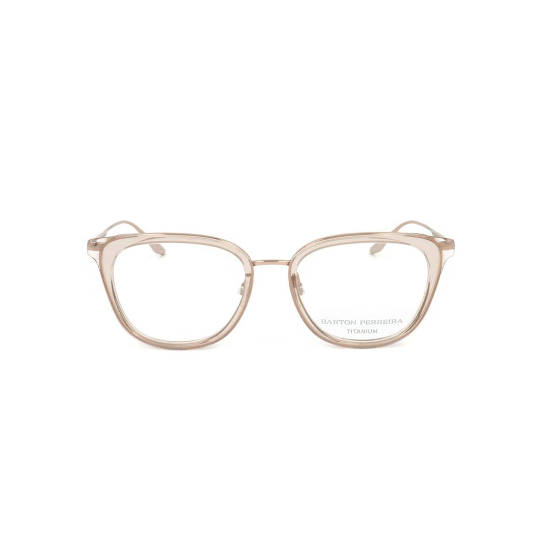 Bp5091 521cs Translucent Cat-Eye Eyeglasses with Metal Temples