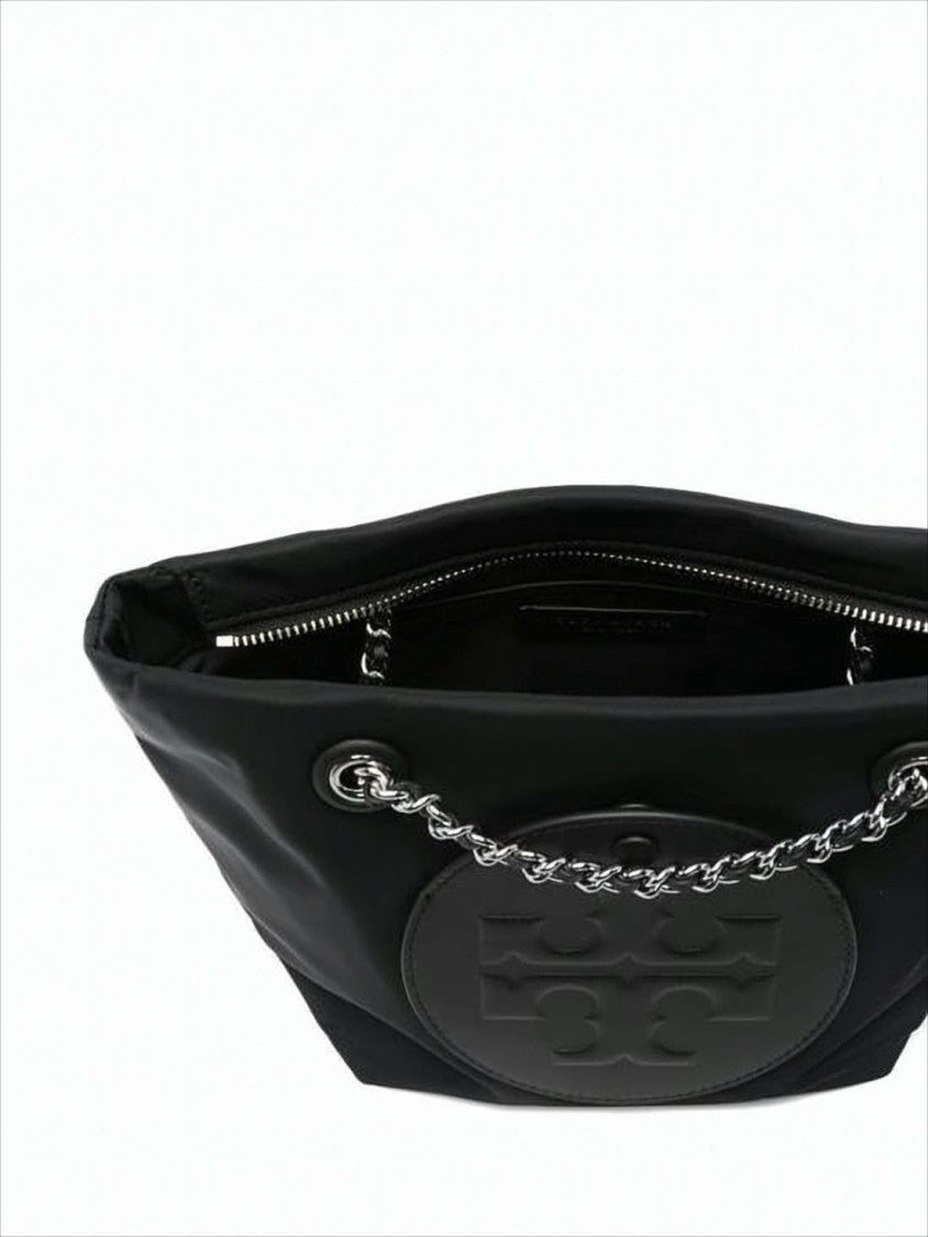 Nylon Tote Bag With Embossed Logo