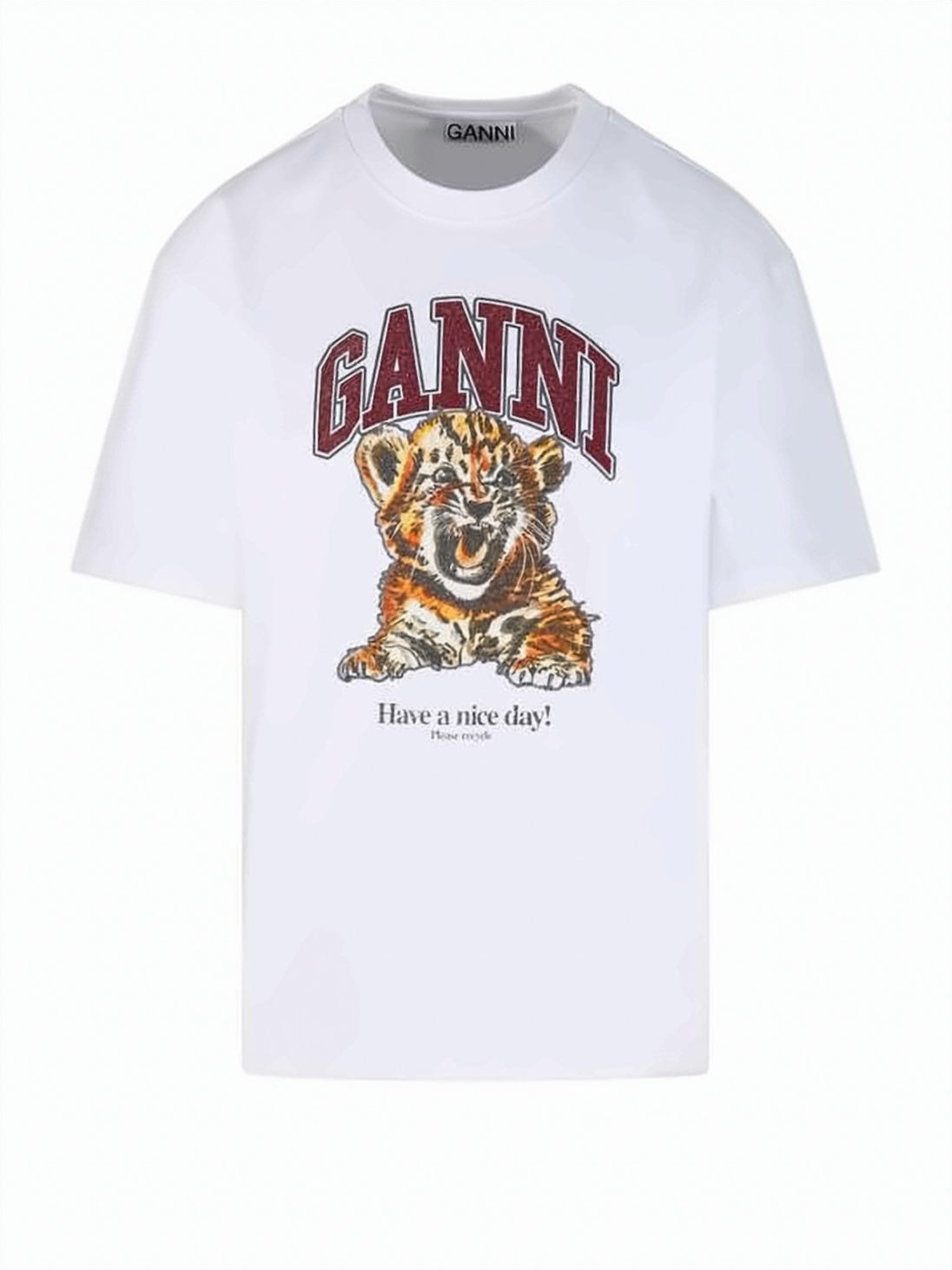White Cotton Jersey T-Shirt