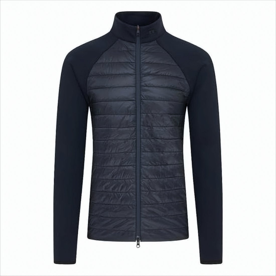 Quilted Short Jacket With Fitted Sleeves