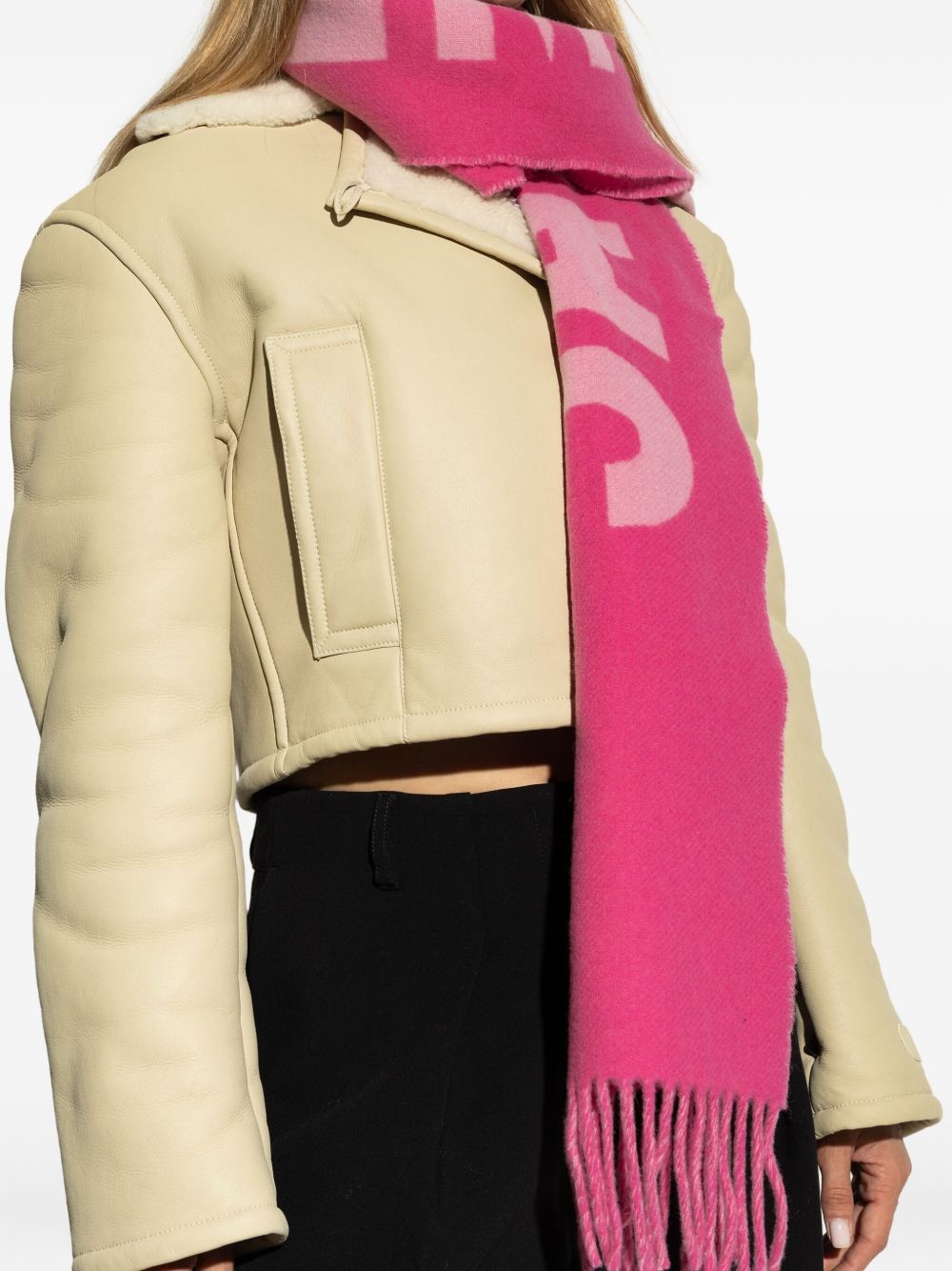 Rectangular Wool Scarf