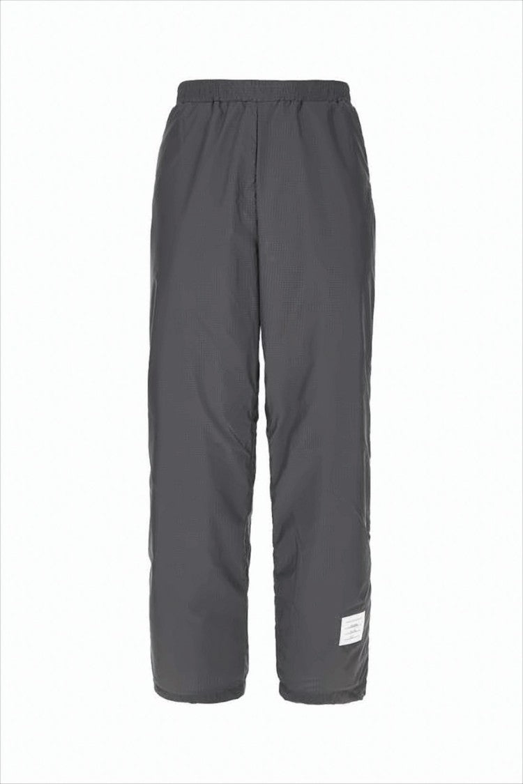 Mid-Length Elastic Waistband Jogger Pants