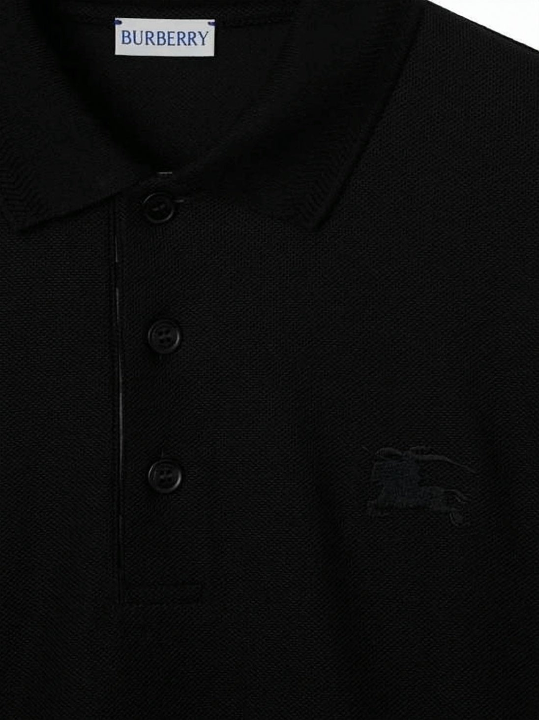 Long-Sleeve Polo Shirt with Classic Collar