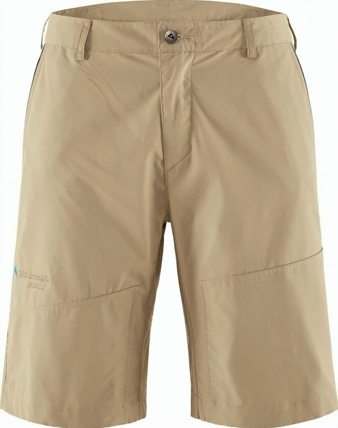 Mid-Thigh Brown Shorts with Functional Pockets