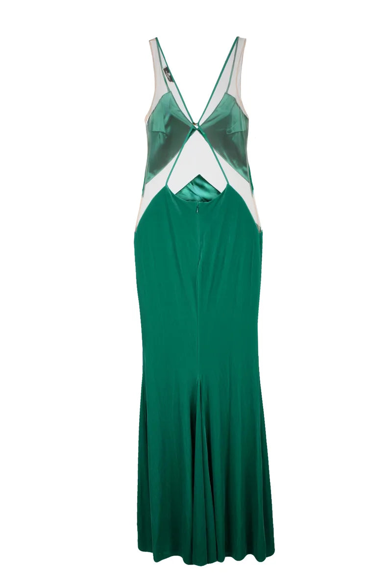 Velvet Dress - Green