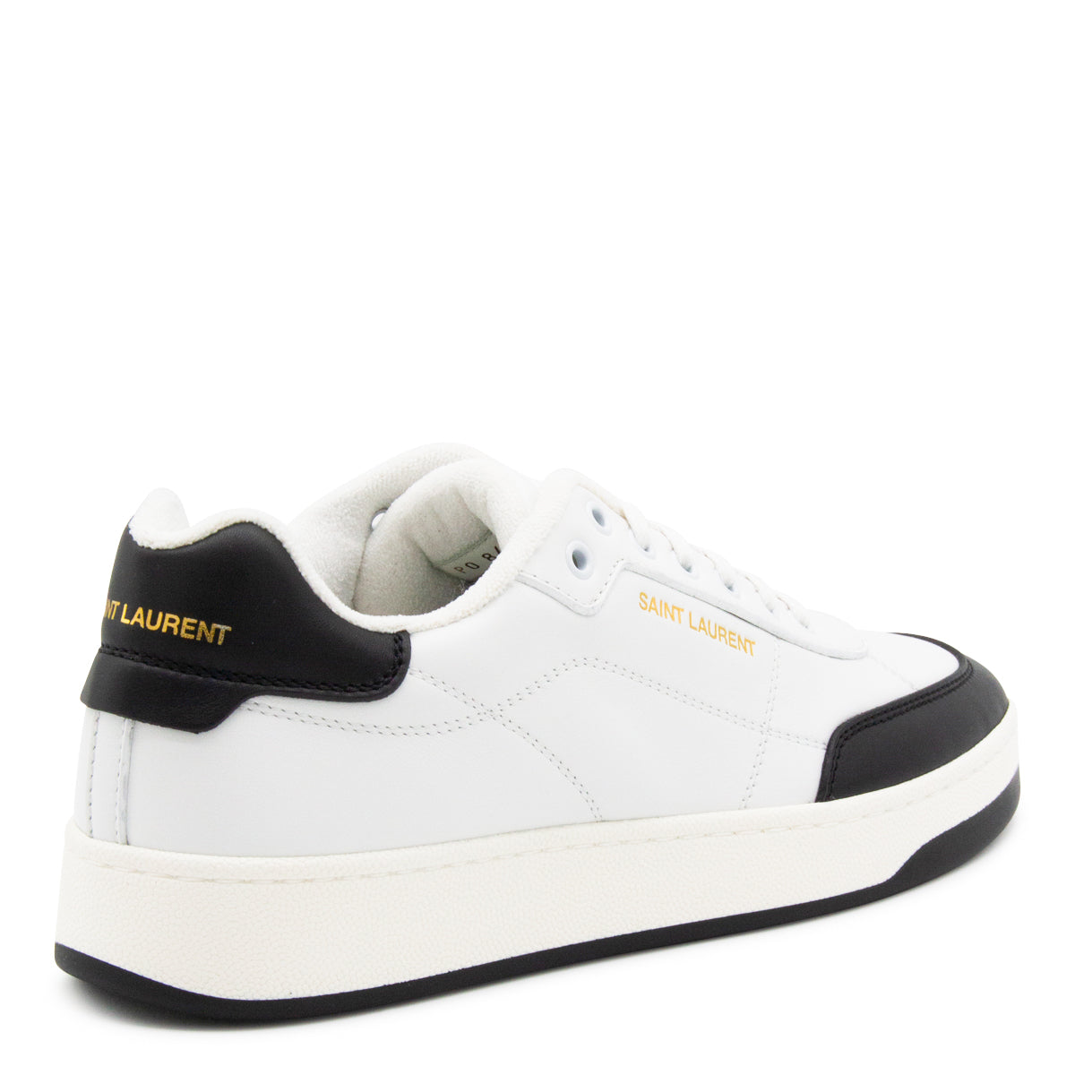 Round Toe Leather Sneakers