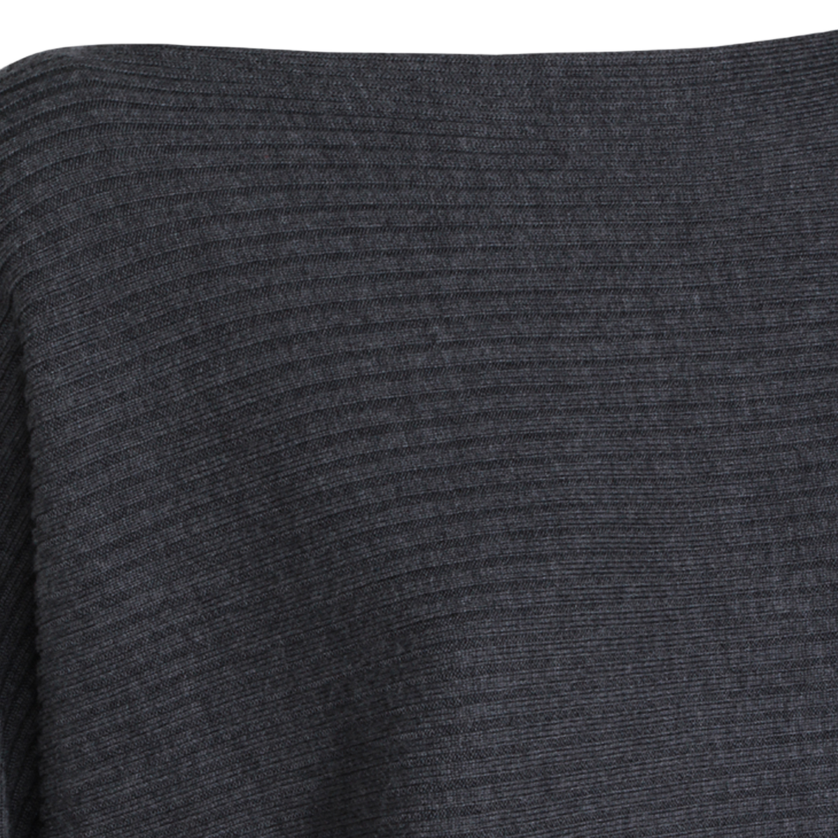 Relaxed Fit Black Sweater