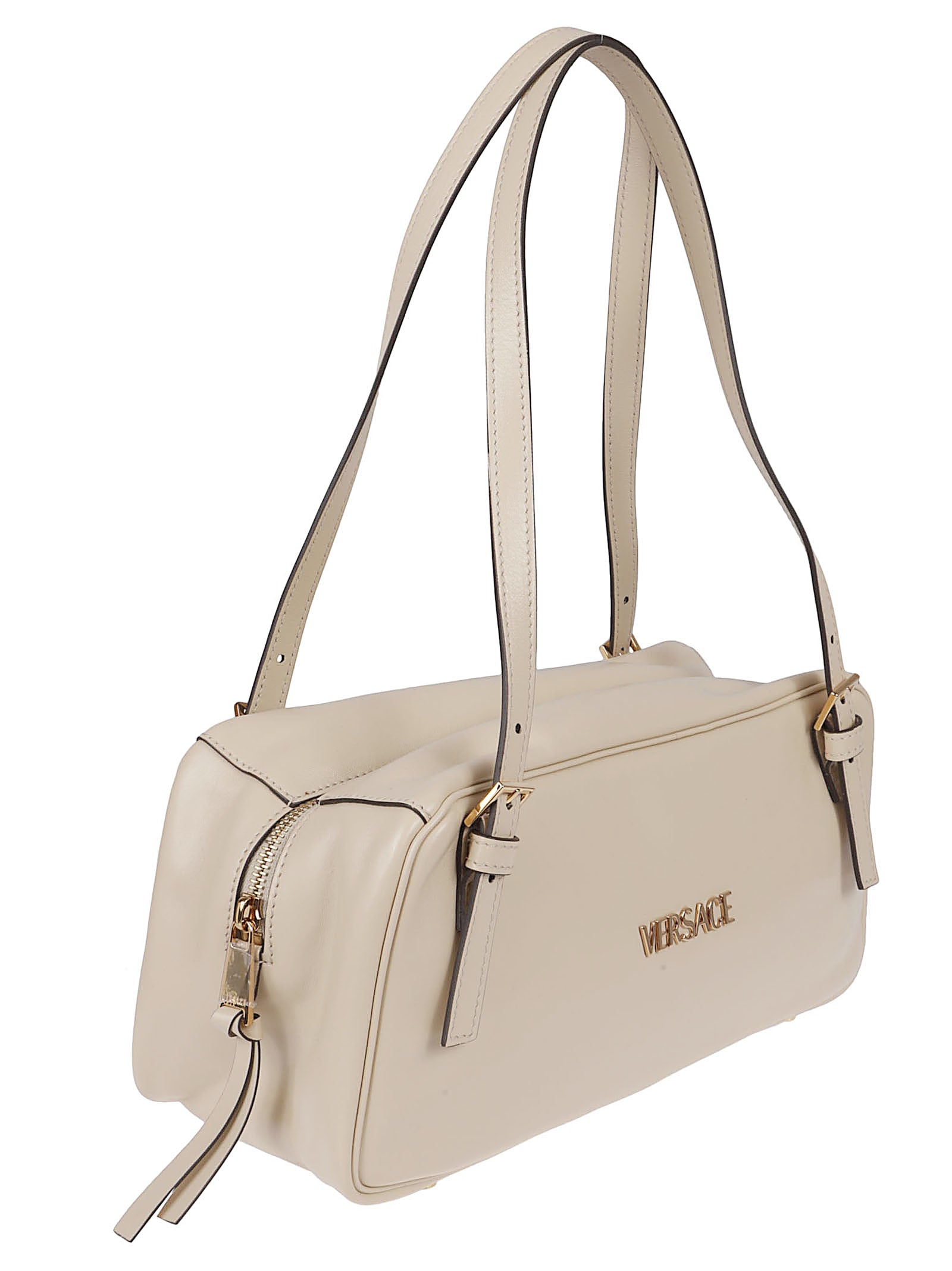 Rectangular Handbag In Smooth Lambskin Leather