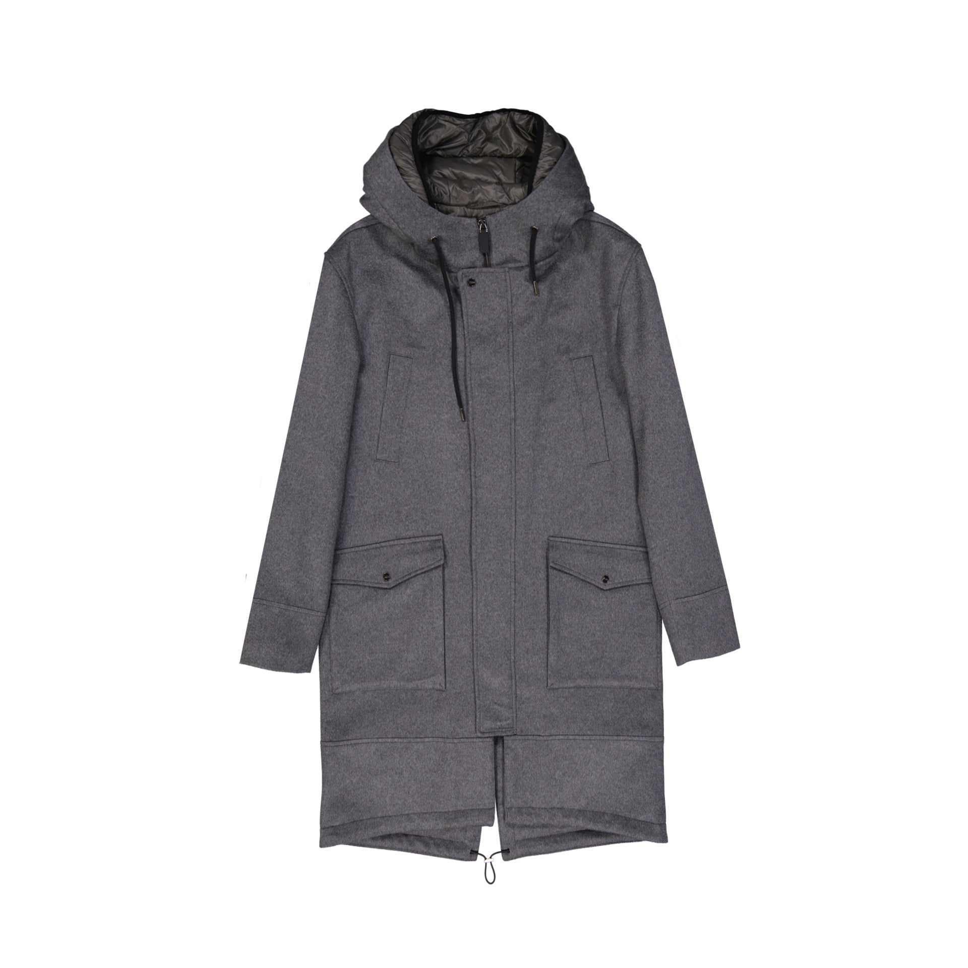 Cashmere Padded Coat