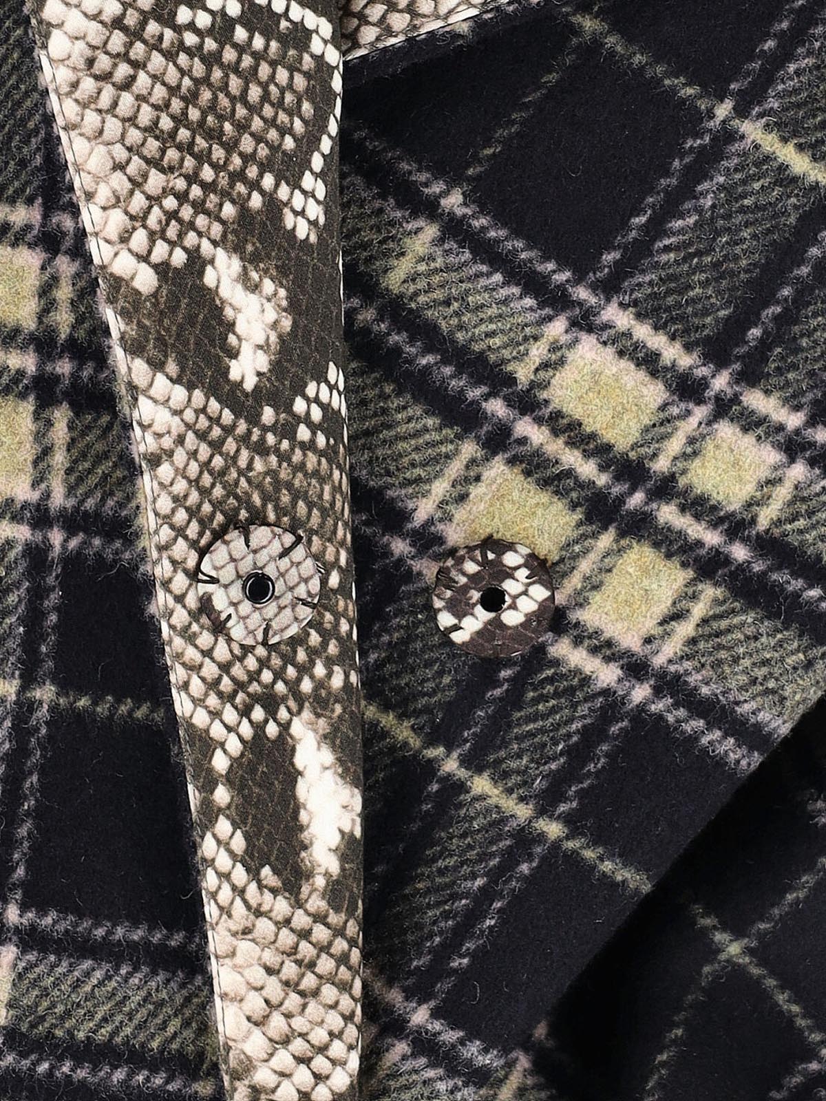 Checked Coat – Multicolor