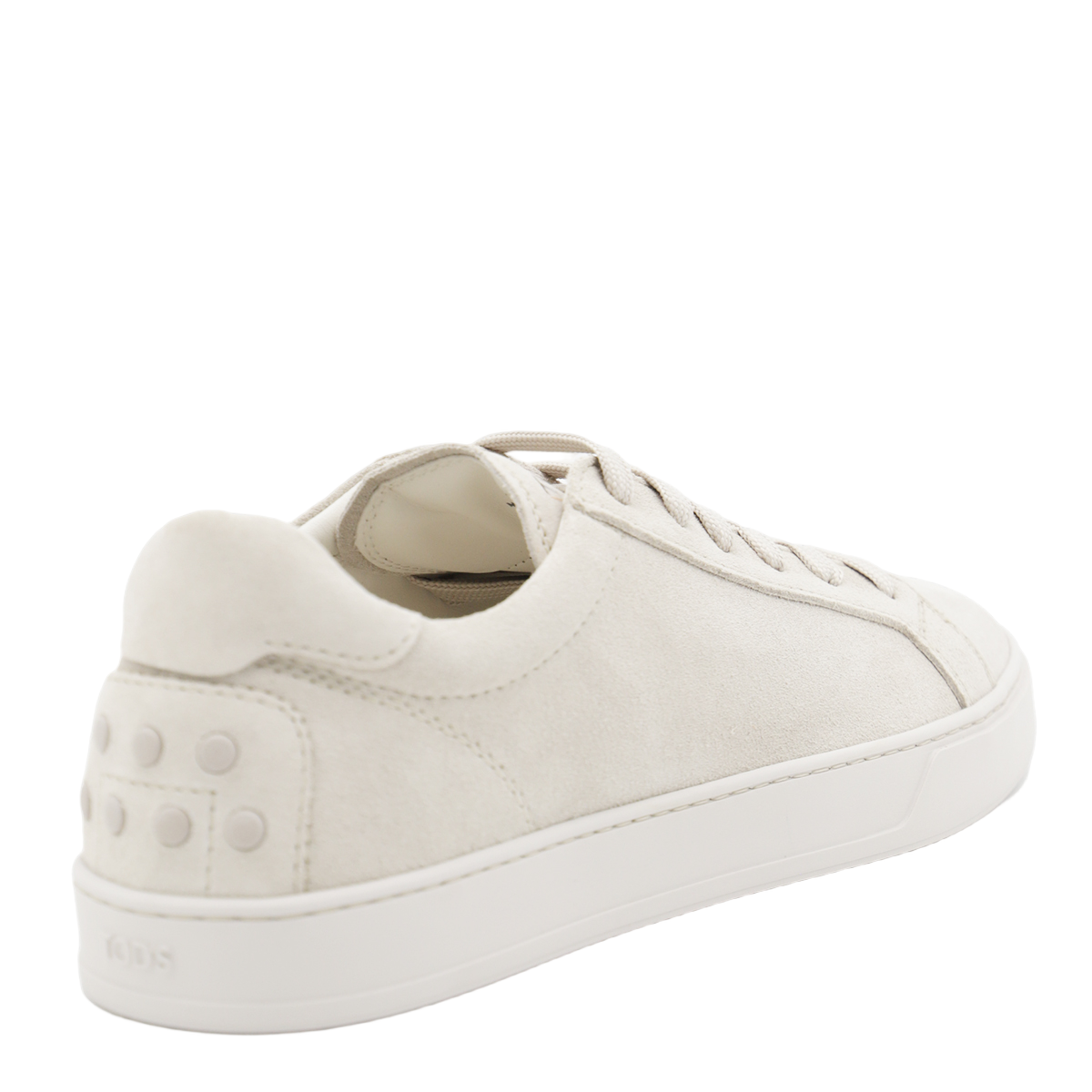 Light Beige Suede Sneakers