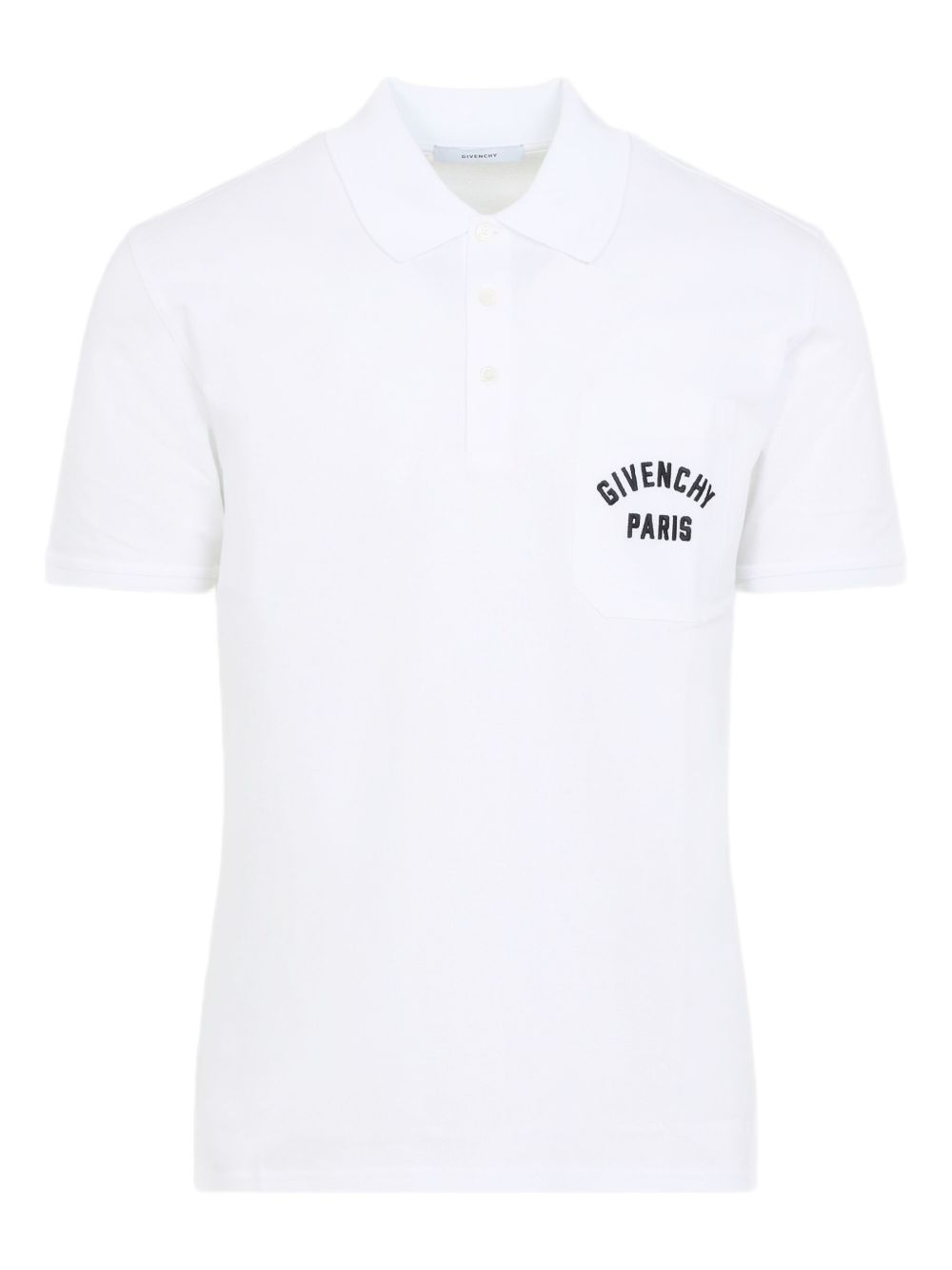 Short-Sleeve Polo Shirt with Traditional Collar