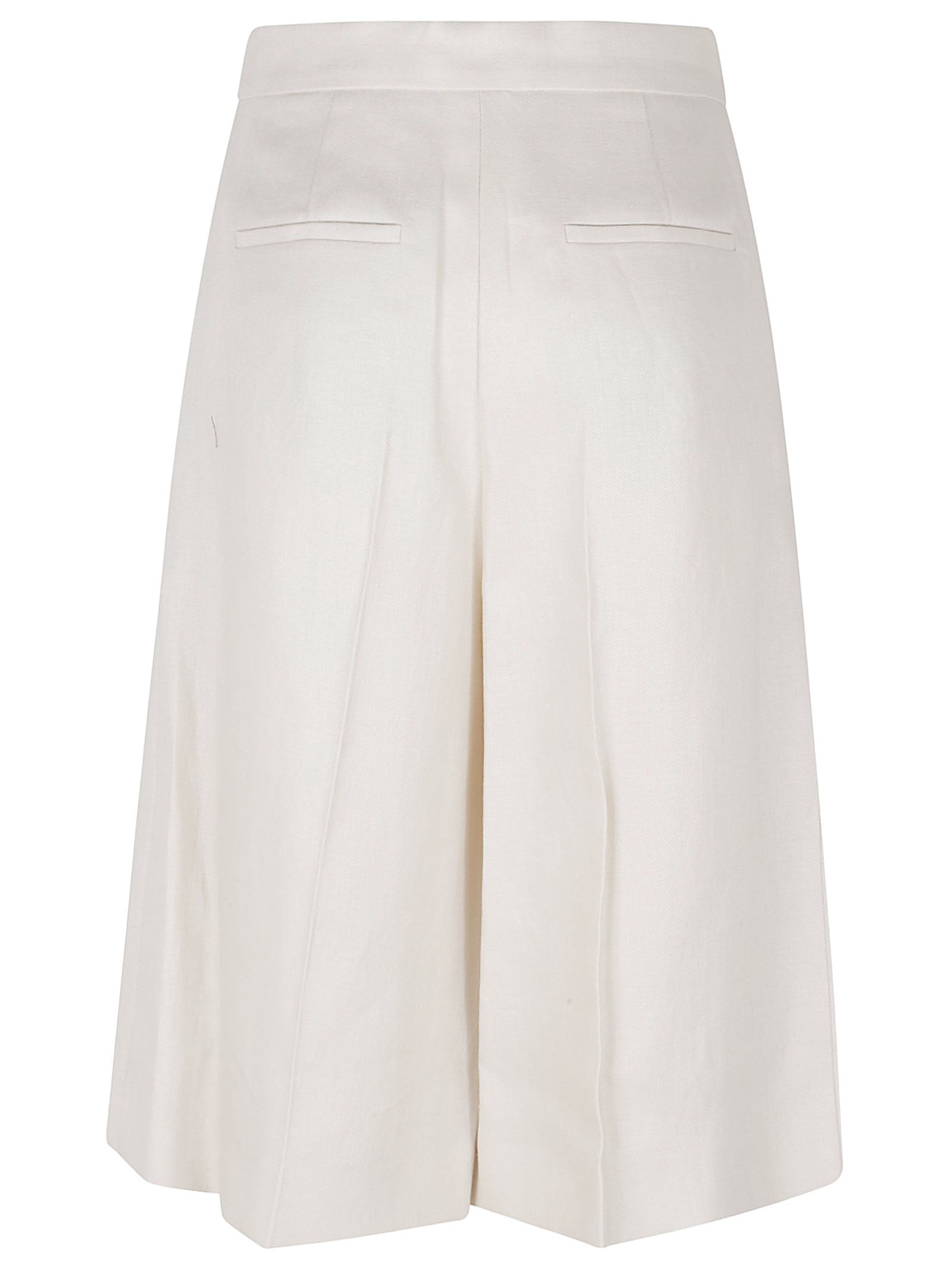 Regular-Fit Linen Bermuda Shorts