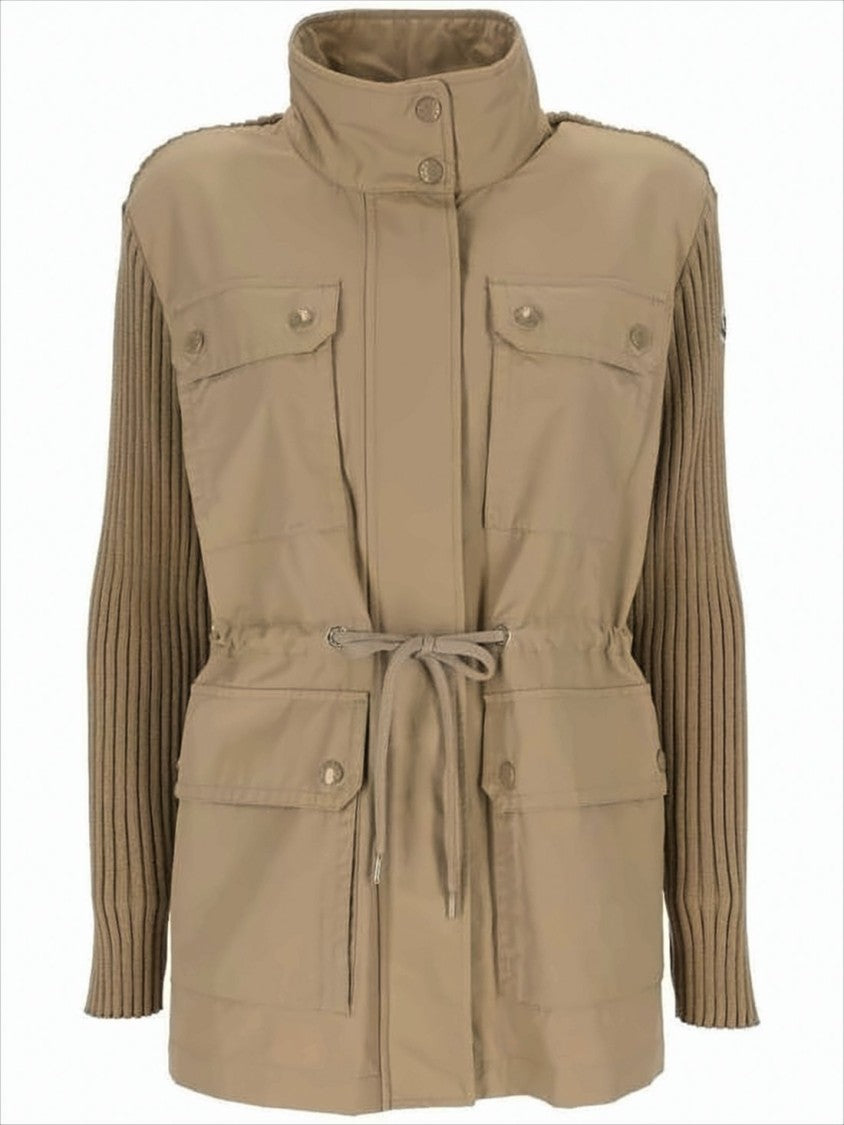 Structured Utility Jacket with Flap Pockets