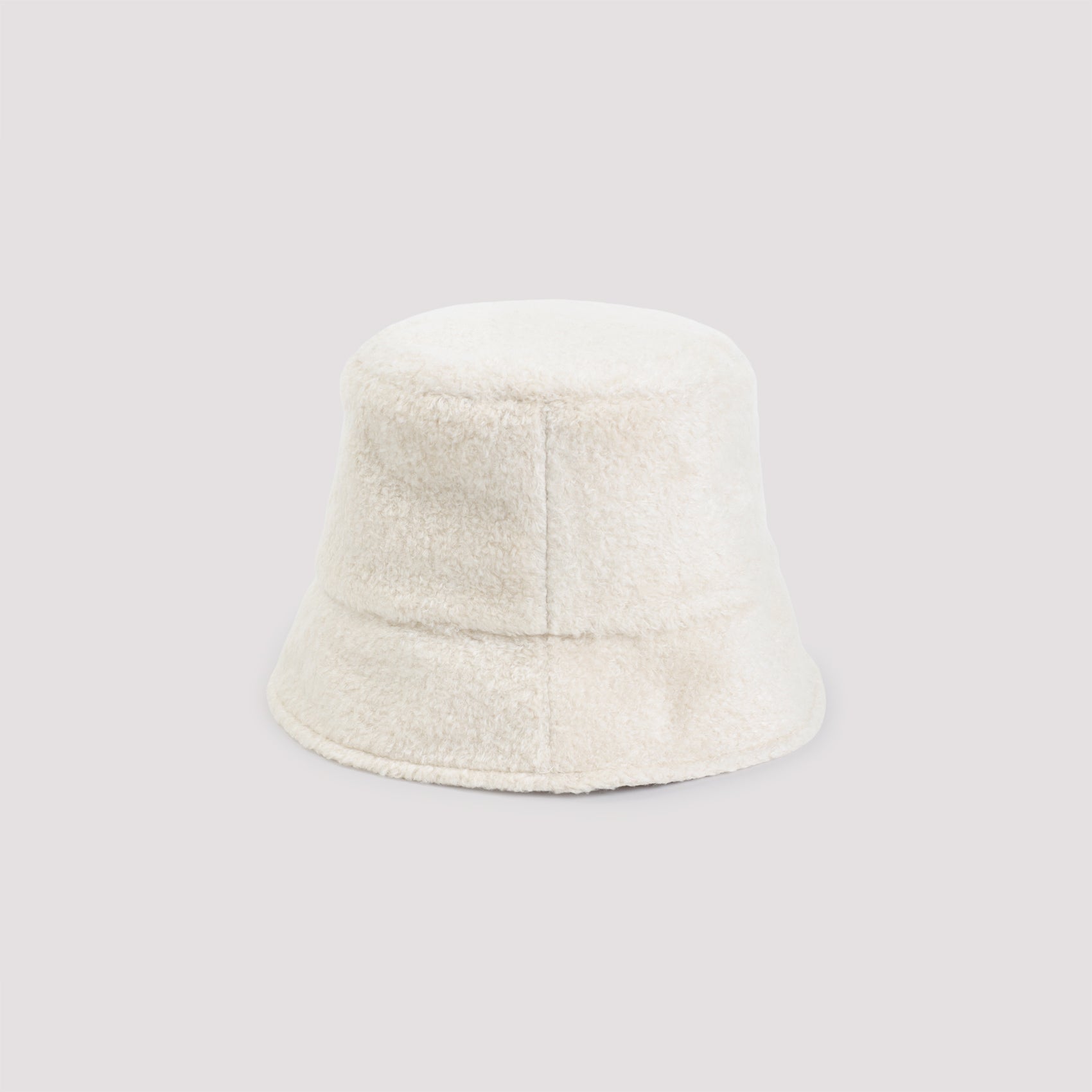 Plush Bucket Hat in Soft Acrylic-Cotton Blend