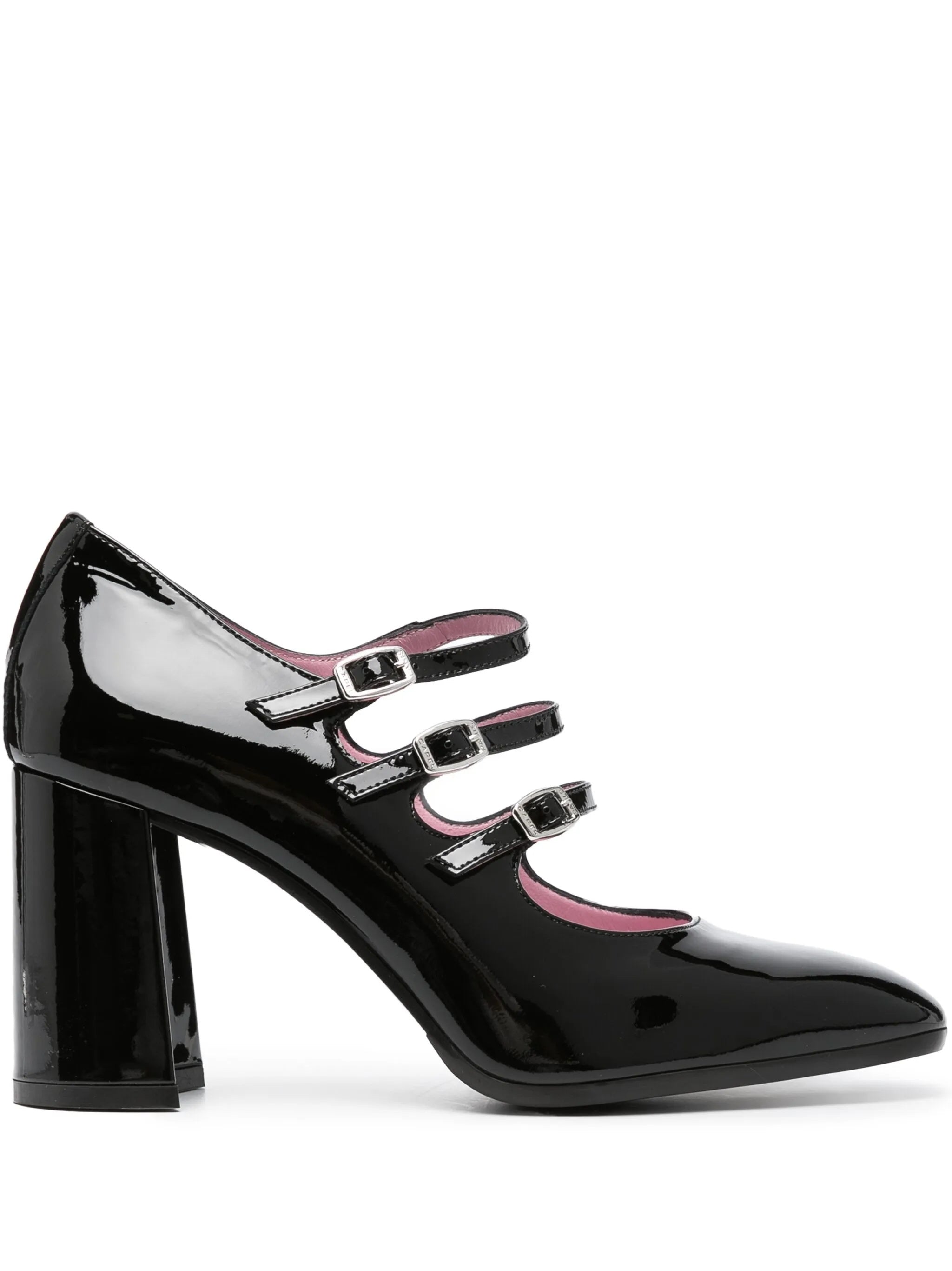 Keel Pointed Toe Patent Leather Pumps