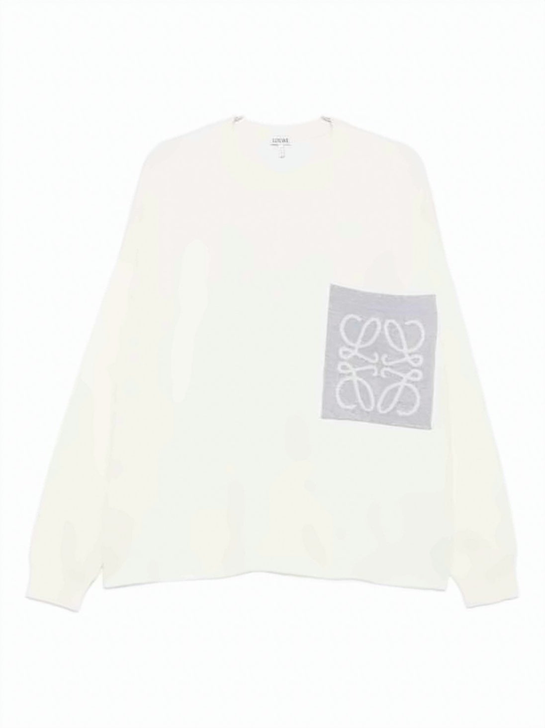 Loewe Cotton Blend Anagram Pocket Sweater