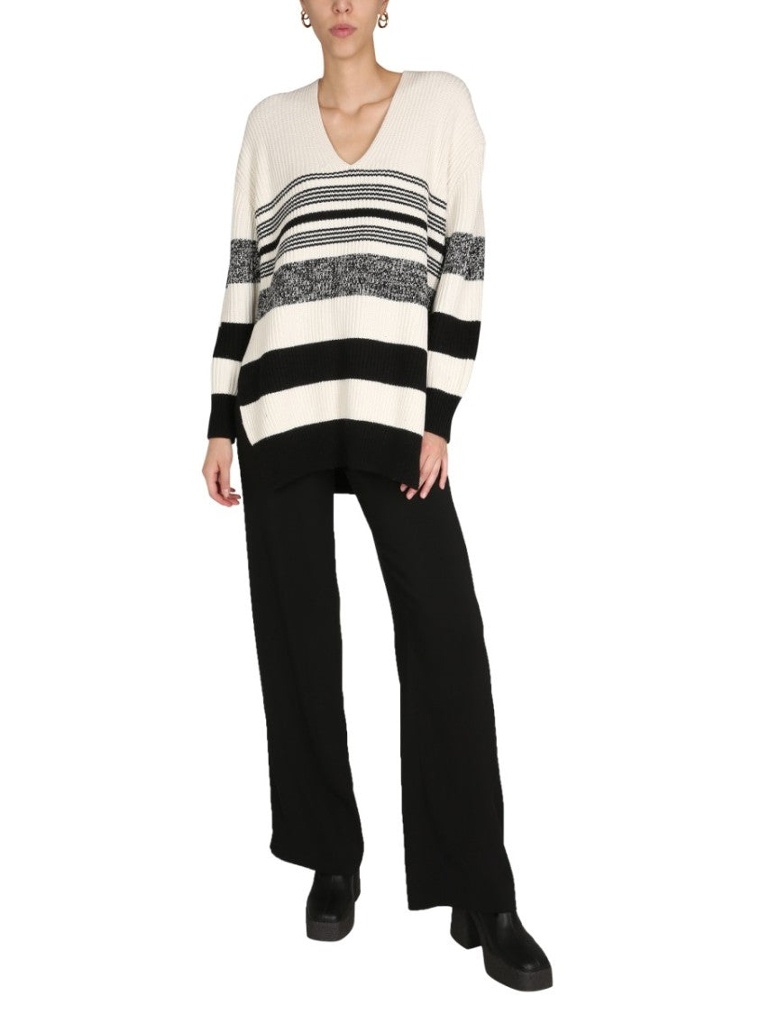Oversized V-Neck Sweater