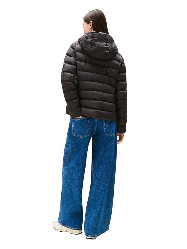 Hooded Down Jacket With Removable Hood