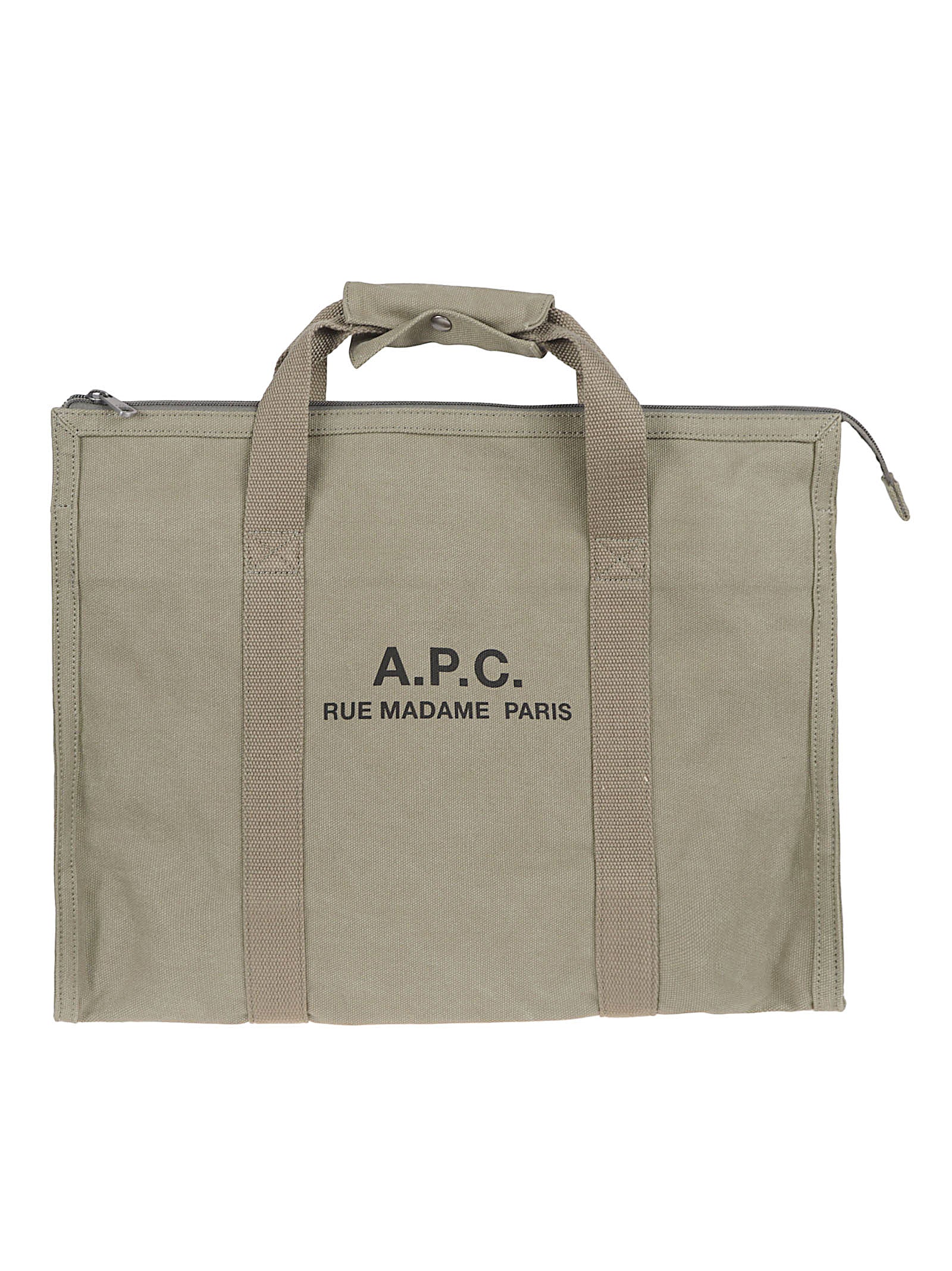 Rectangular Cotton Bag with Structured Shape and Dual Handles