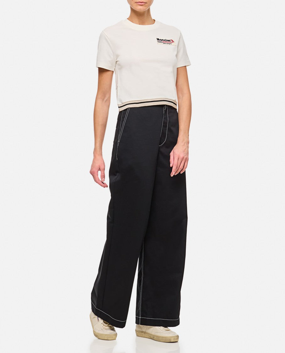 Straight Fit Black Trousers With Unique Pocket Detail