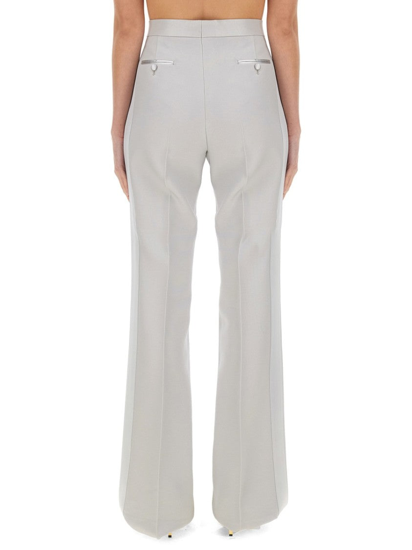 Wide Leg Tuxedo Tailored Pants
