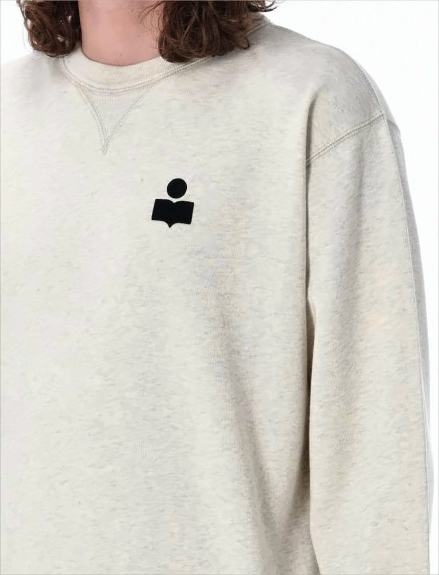 Relaxed Fit Long-Sleeve Crewneck Sweatshirt