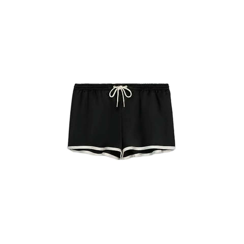 Black Shorts with Elegant Design