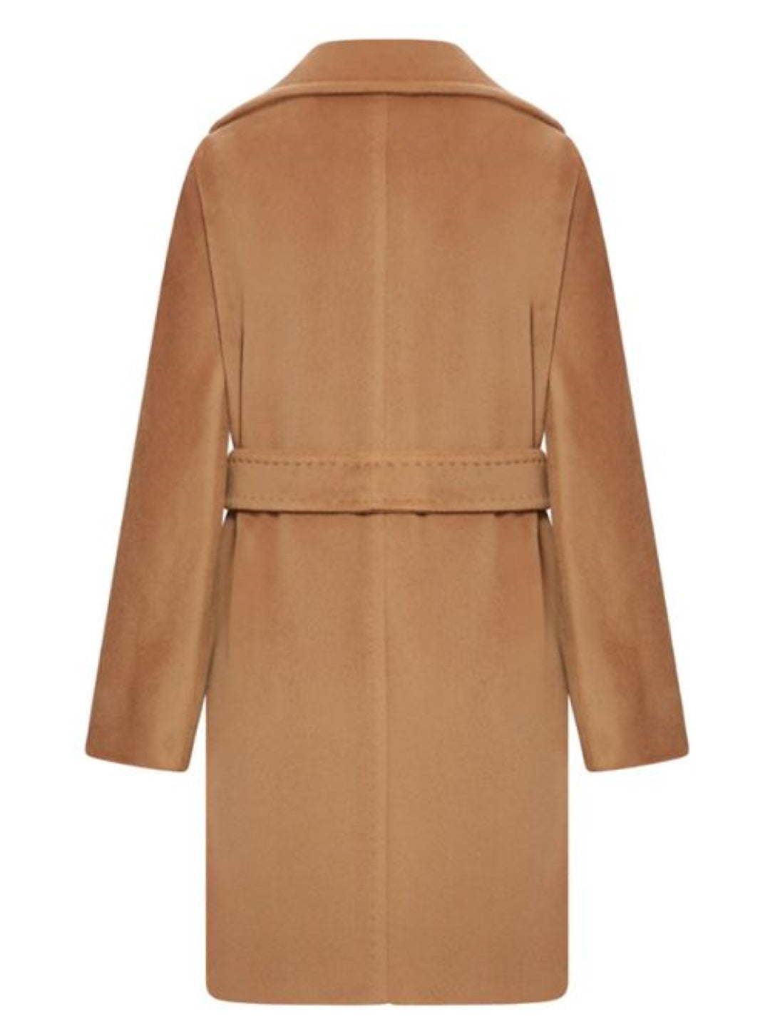 Camel-Colored Virgin Wool Scire Coat