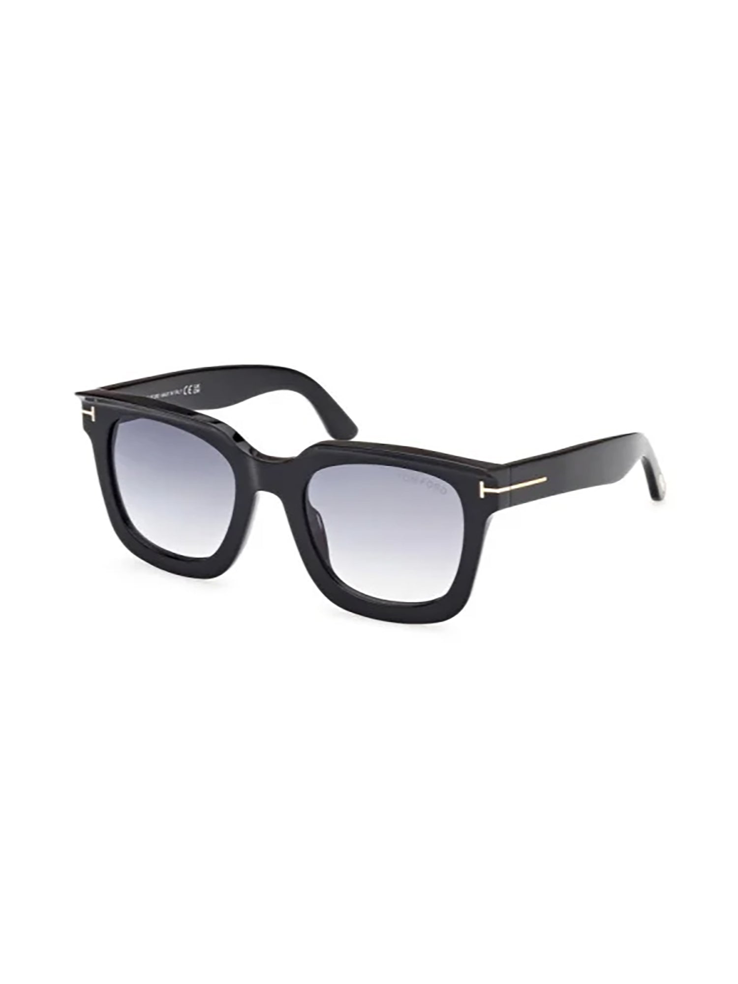 Oversized Square Frame Sunglasses With Gradient Lenses