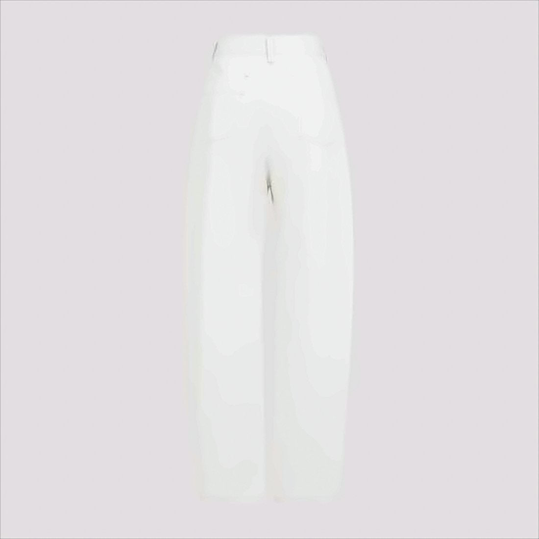 High-Waisted Straight-Leg Pants With Five-Pocket Styling