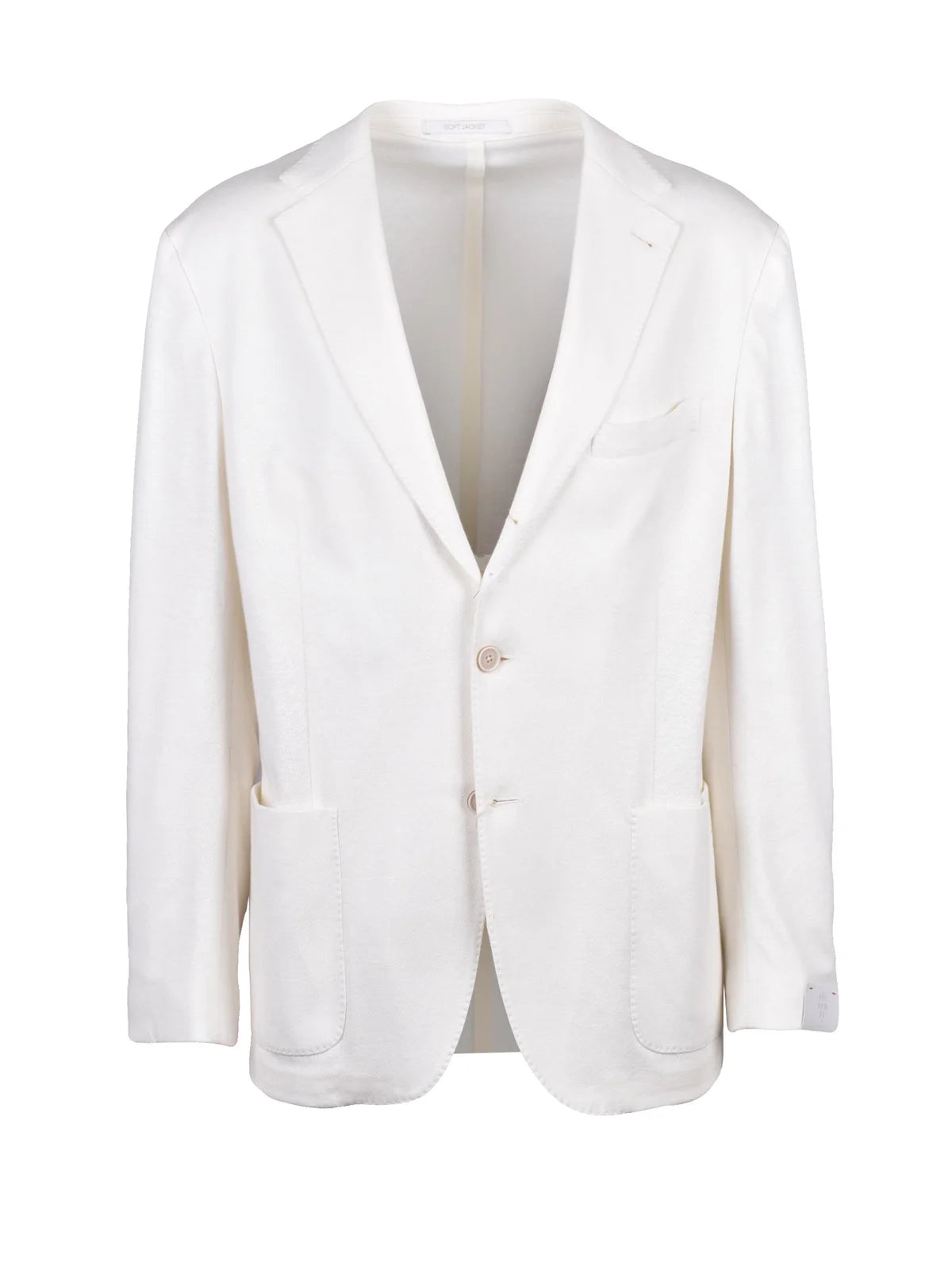 White Linen Cotton Blazer