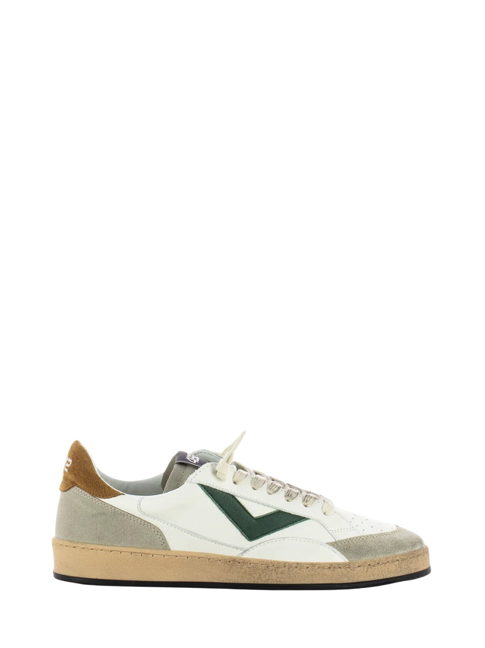 Low-Top Sneakers With Textured Overlays