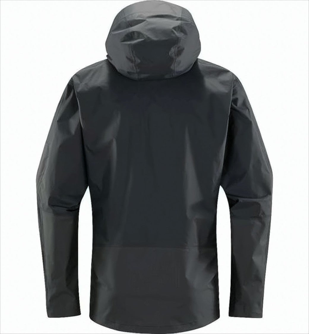 Streamlined Matte Finish Jacket with High Collar