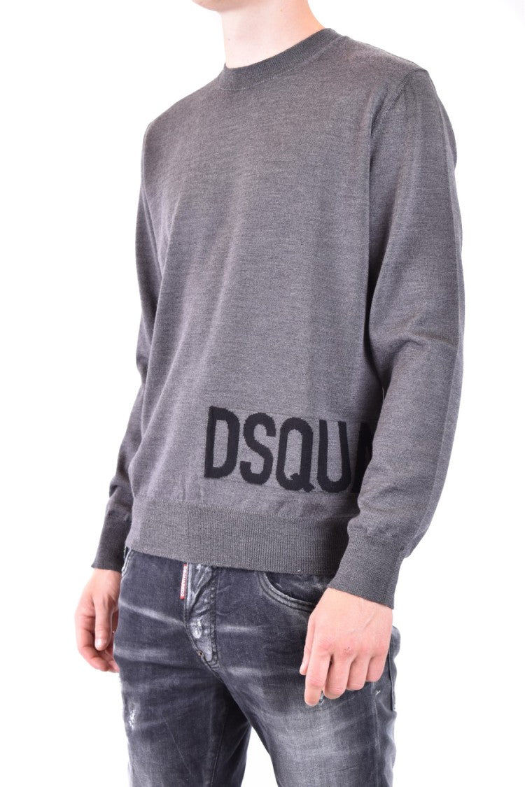 Grey Wool Sweater