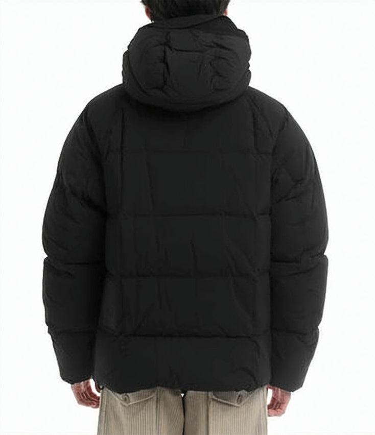 Quilted Black Down Jacket