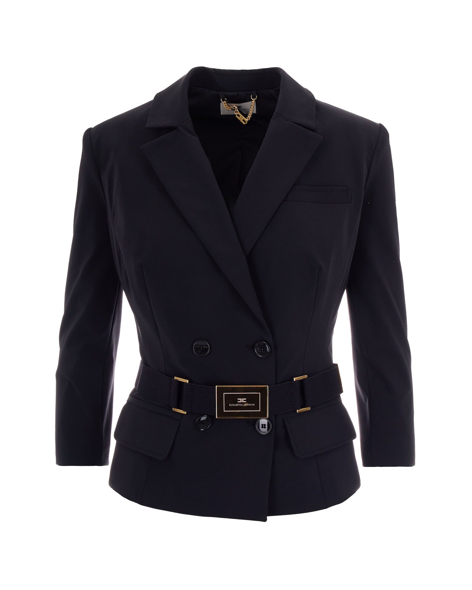 Black Bi-Stretch Technical Jacket