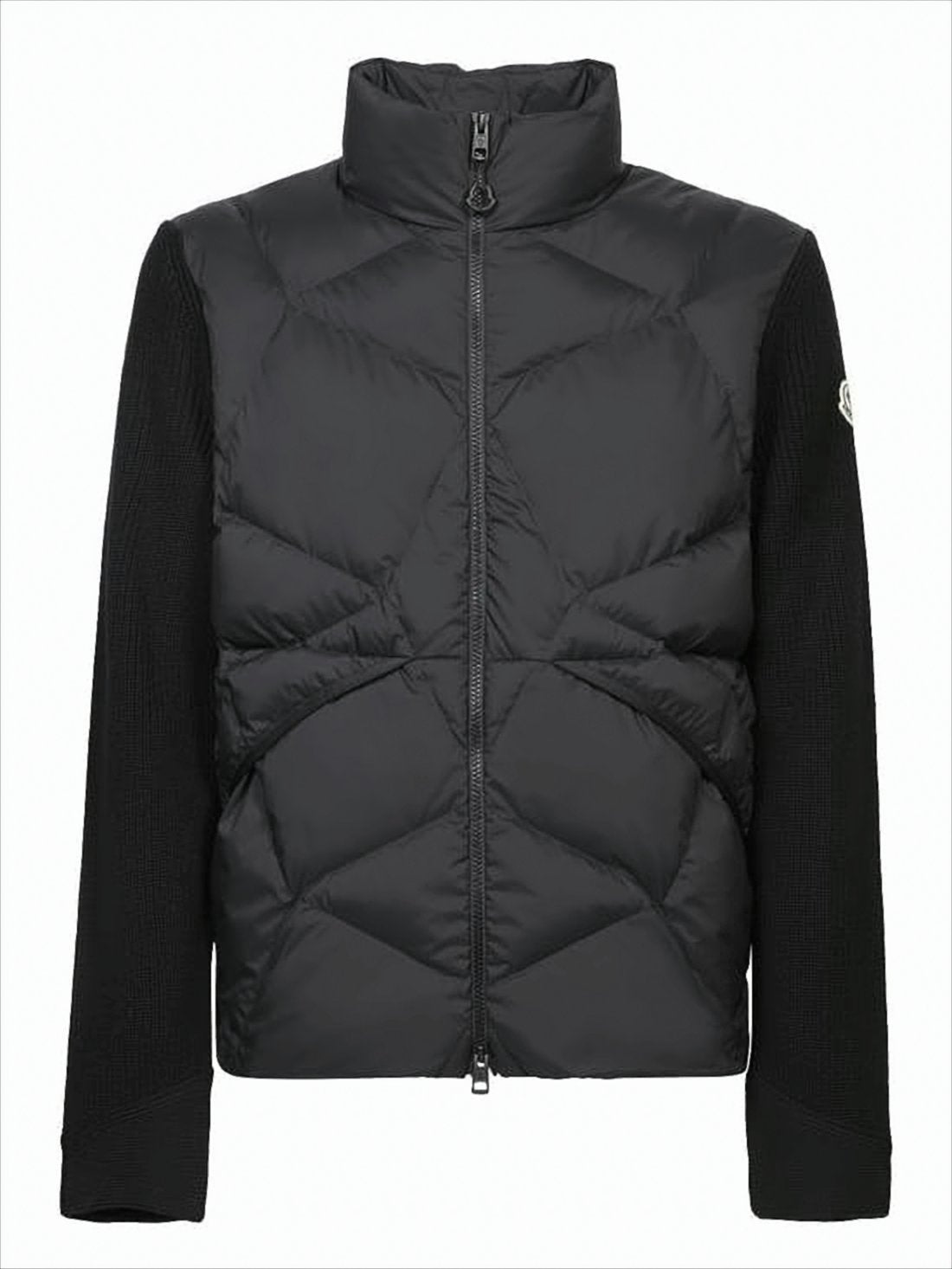 Quilted High Collar Jacket