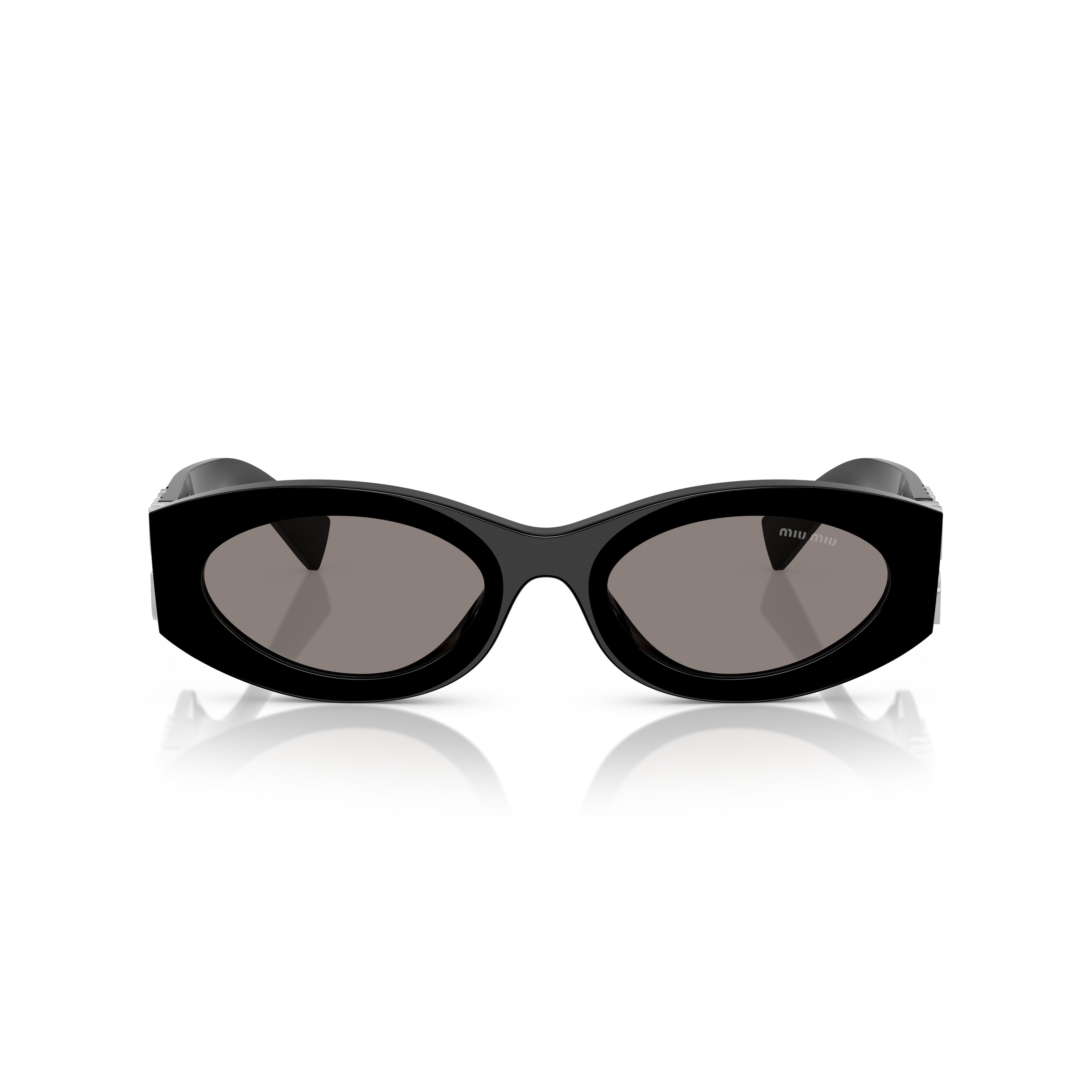 0mu 11ws Elongated Oval Frame Sunglasses