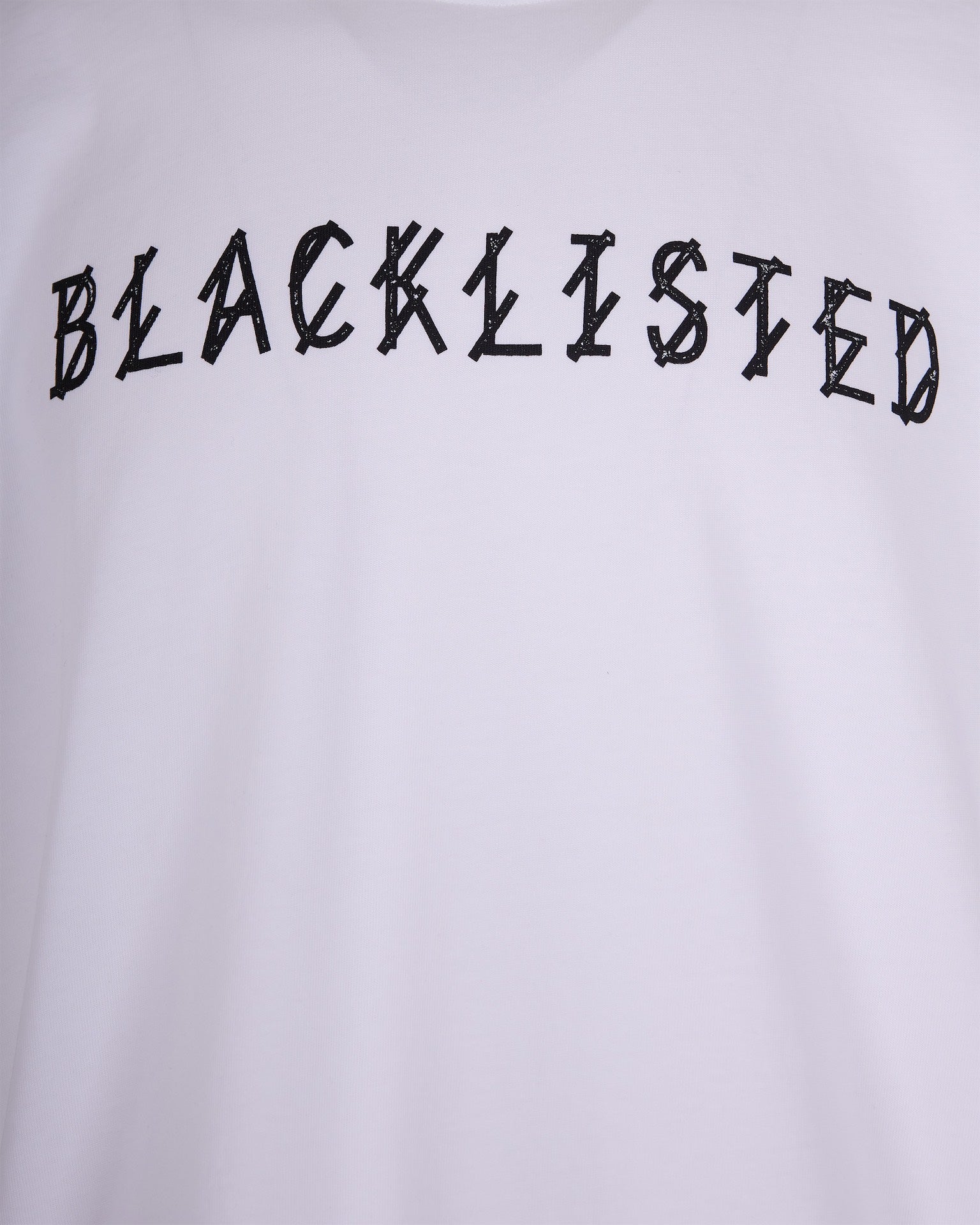 Graphic Print Jersey Cotton T-Shirt with Bold Text