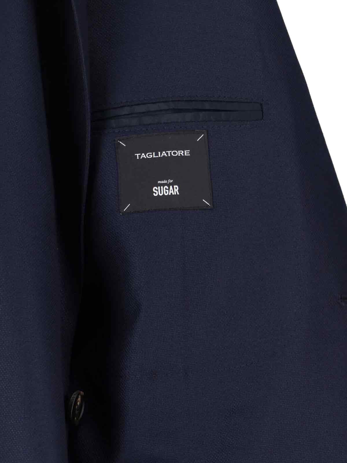 Single-Breasted Blazer – Blue
