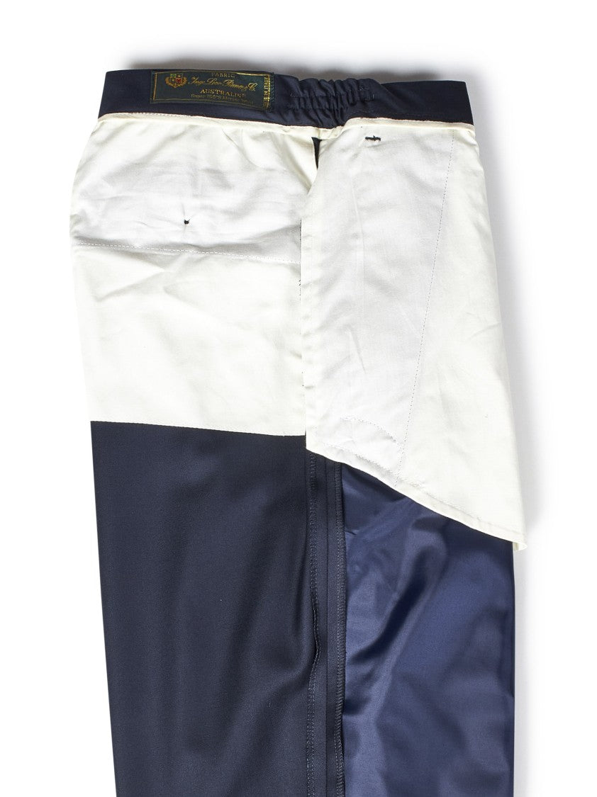 Tailored Capri Model Trousers In Loro Piana Fabric