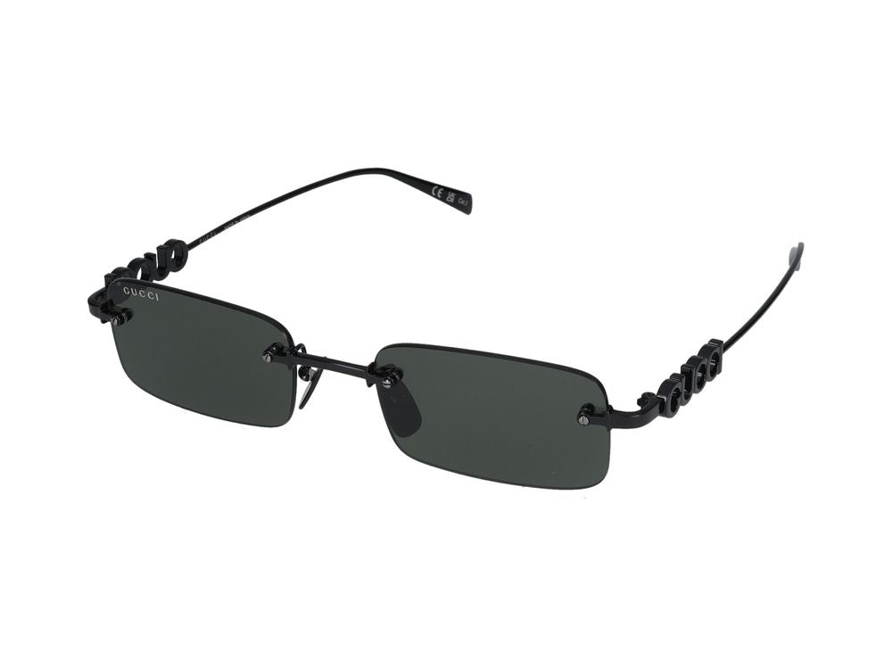 Okulary przeciwsłoneczne Gucci GG1808S 001 czarne czarne szare 52/20/145