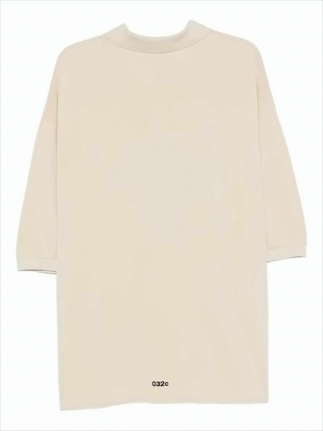 Short-Sleeved Polo Shirt With Bold Cross Design